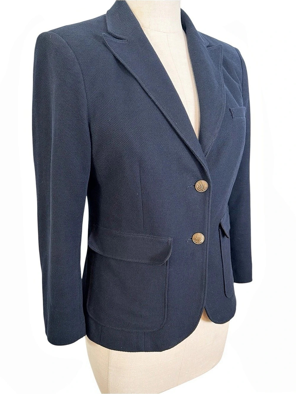 Rag & Bone Two Button Cotton Blazer - Picture 3 of 8